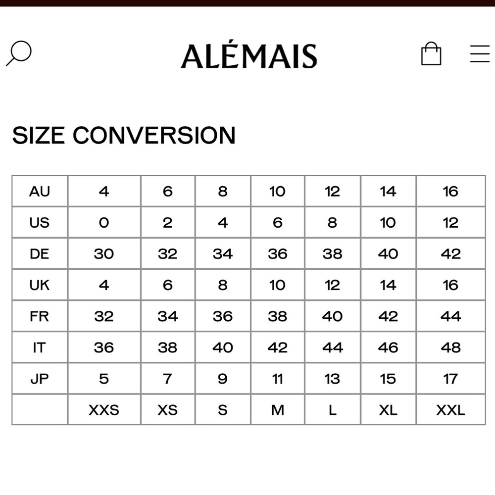 ALÉMAIS Sloane Tiered Midi Dress AUS 6 - Picture 14 of 14